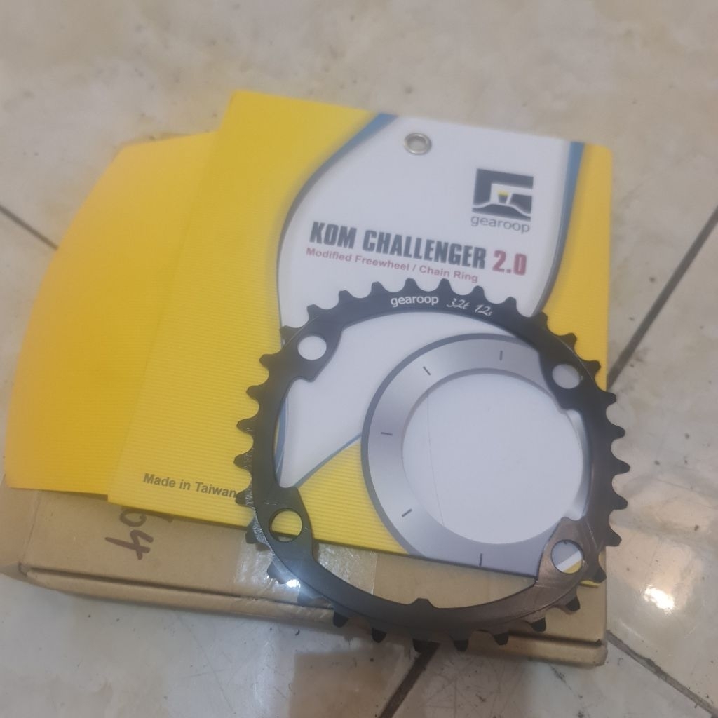 chainring gearoop 32t cocok buat 105 ultegra duraace climber bcd 110 4bolt 32