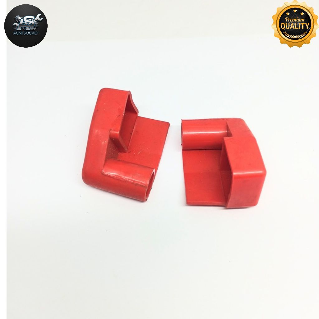 KARET PELINDUNG KABEL TERMINAL SKUN POSITIF  AKI MOTOR WARNA MERAH UNIVERSAL