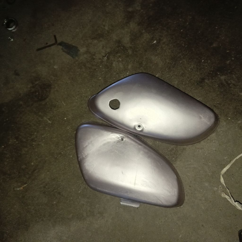 box aki ori c70 sudah epoxy + cat dasar silver