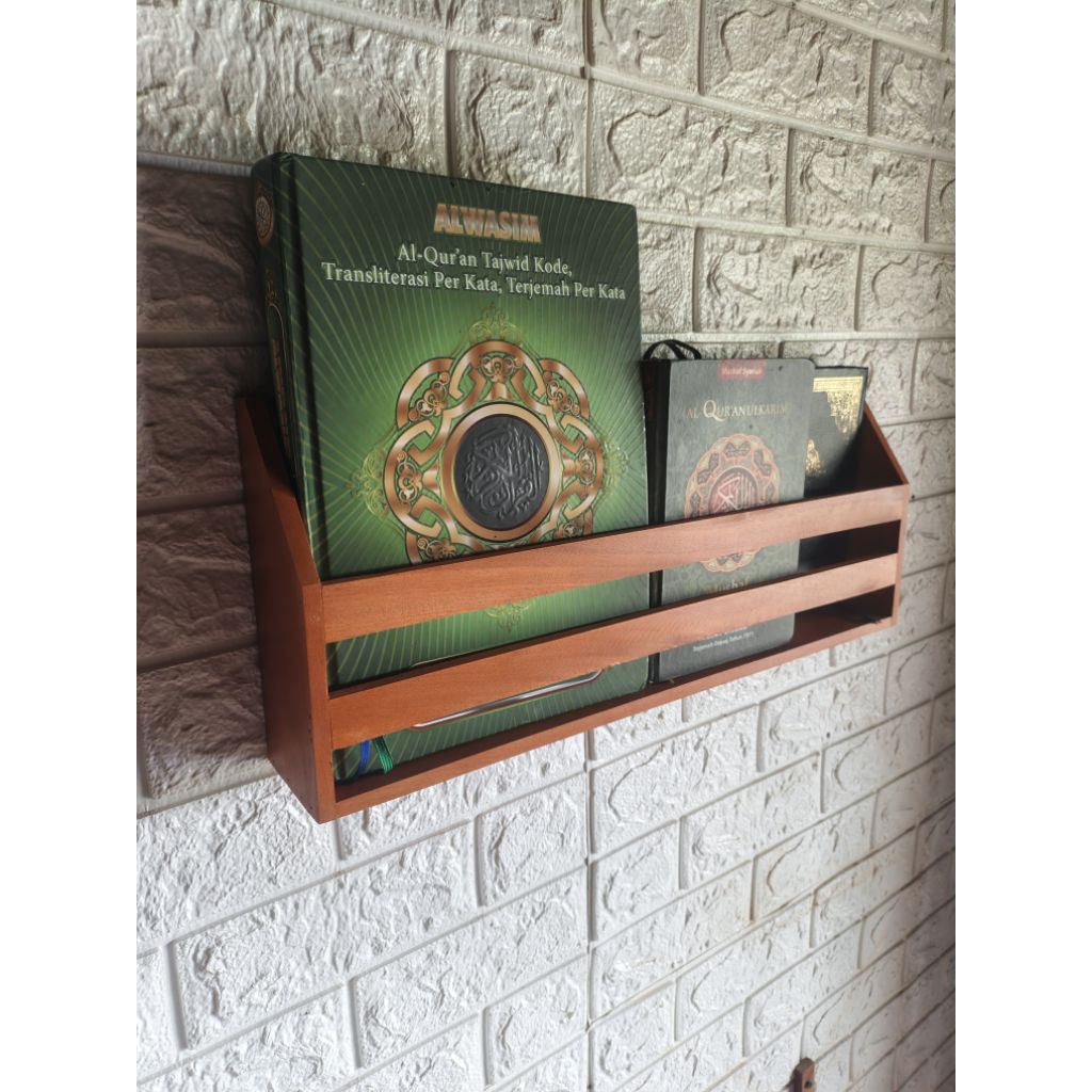 Rak buku gantung dinding #rak kayu estetik #rak kayu serba guna