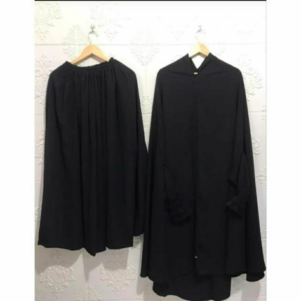 set khimar dan rok anak