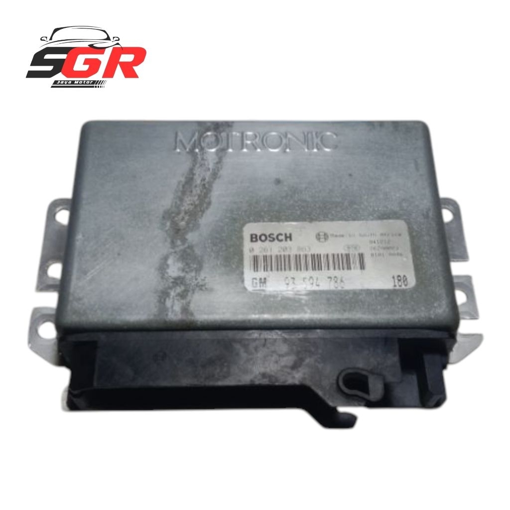 ECU Engine Control Unit Mobil Chevrolet (93 597 786) Original