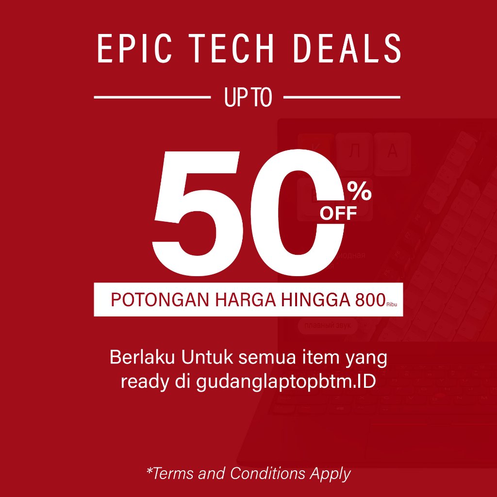 Promo Laptop Lenovo Thinkpad T450 T440 T440p Core i7 Ram 8 GB SSD 256 GB Layar 14 inch