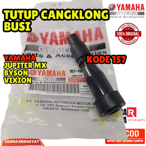 TUTUP CANGKLONG BUSI YAMAHA 1S7 | YAMAHA TUTUP KEPALA BUSI JUPITER MX, BYSON, VIXION ORIGINAL