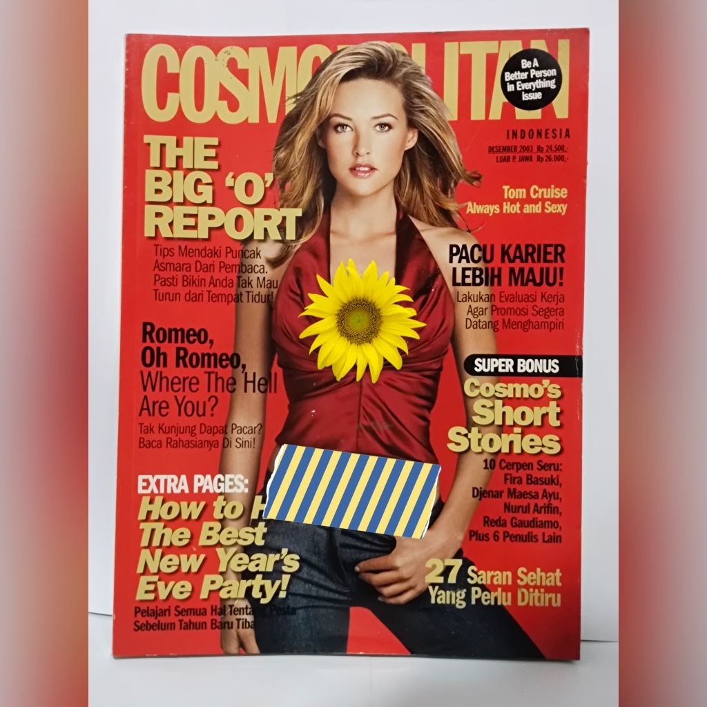 MAJALAH COSMOPOLITAN DESEMBER 2003