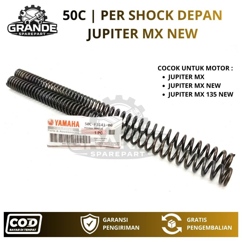 50C SOK  JUPITER MX LAMA / PER SHOCK DEPAN JUPITER MX NEW / SHOK JUPITER MX LAMA MOTOR YAMAHA JUPITE