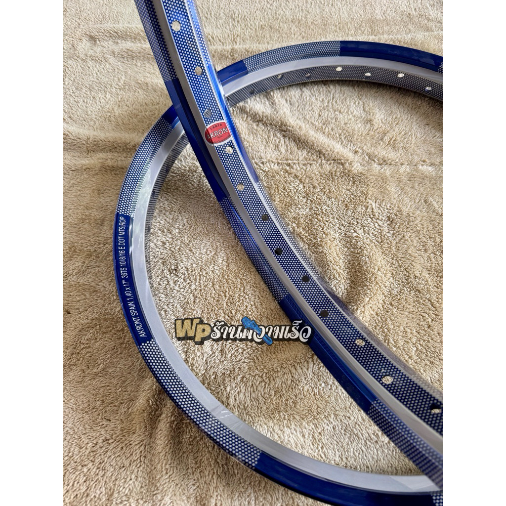 velg akront morad spain catur model bintik warna biru ring 17 , 140x140