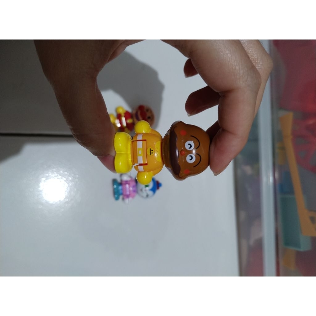 preloved mainan anak figur anpanman
