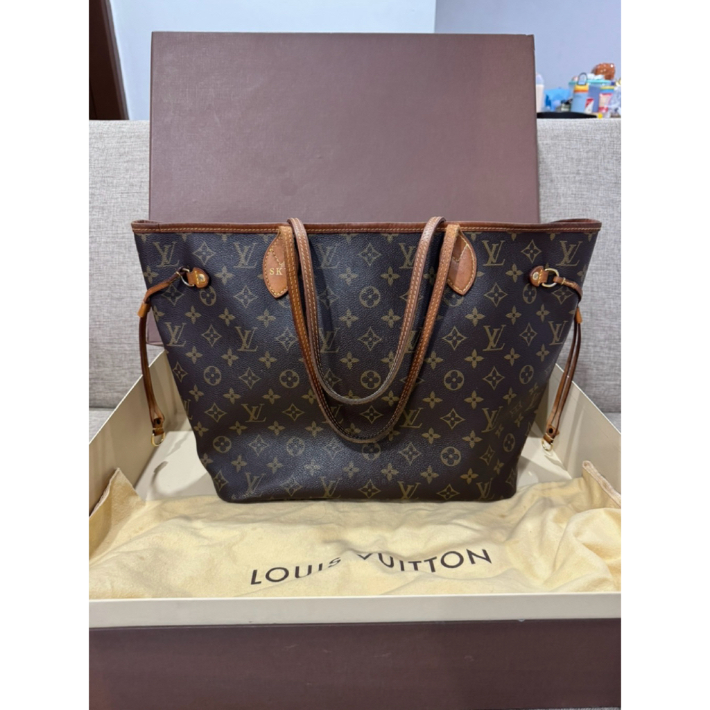 Preloved LV Neverfull MM Authentic