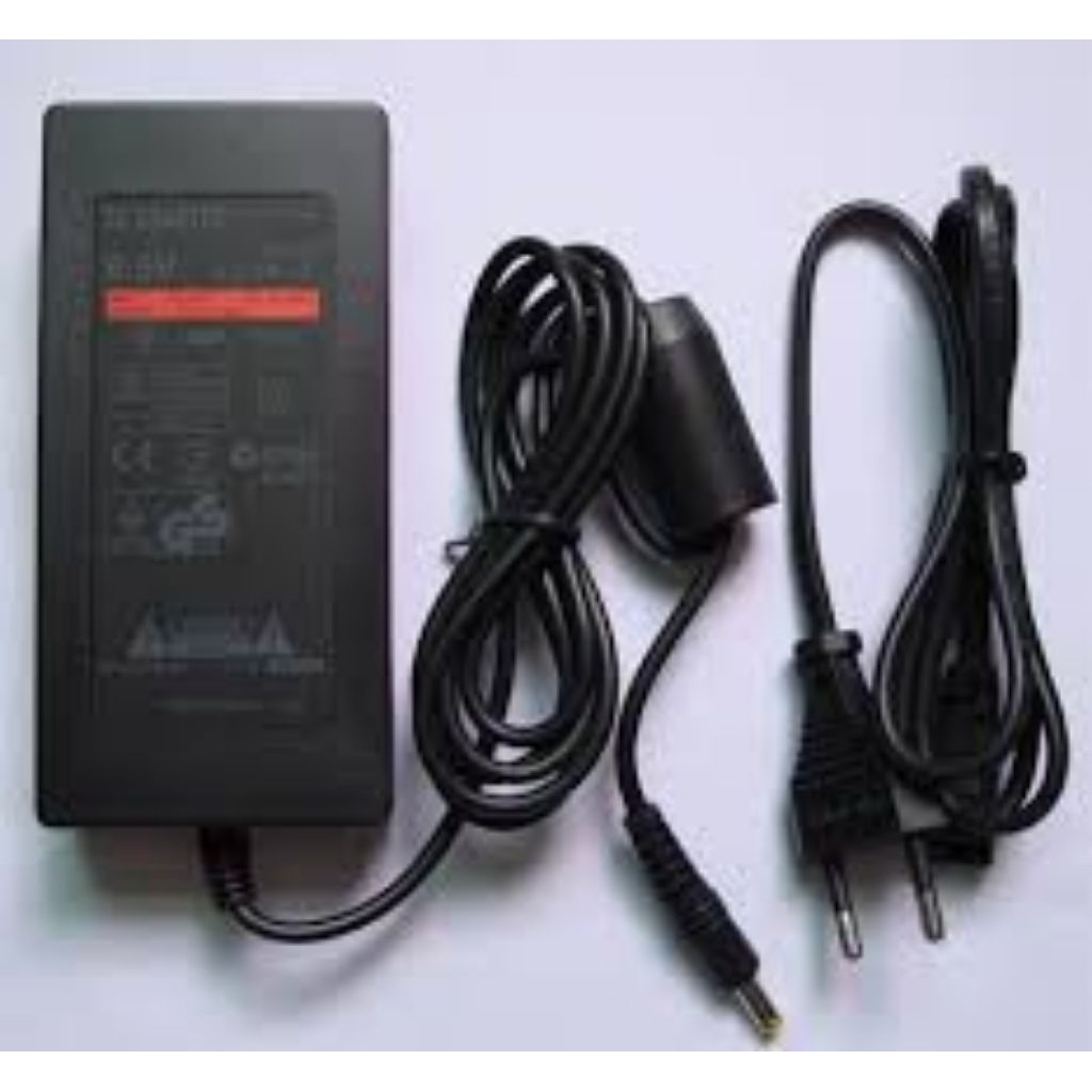adaptor original sony buat ps2 slim seri 7 power cable mantap kuat ps 2 siap pakai