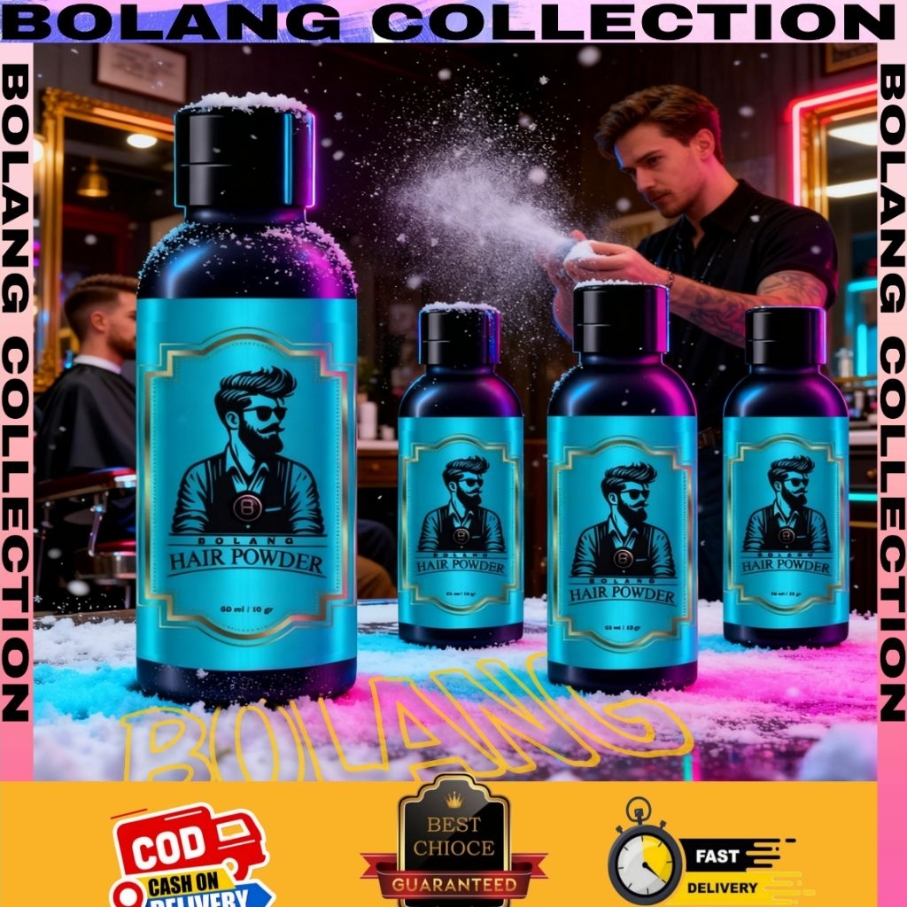 Hair Styling Powder Bolang // Bolang Hair Powder Styling Powder // Hair Styling Powder Volumerizing 