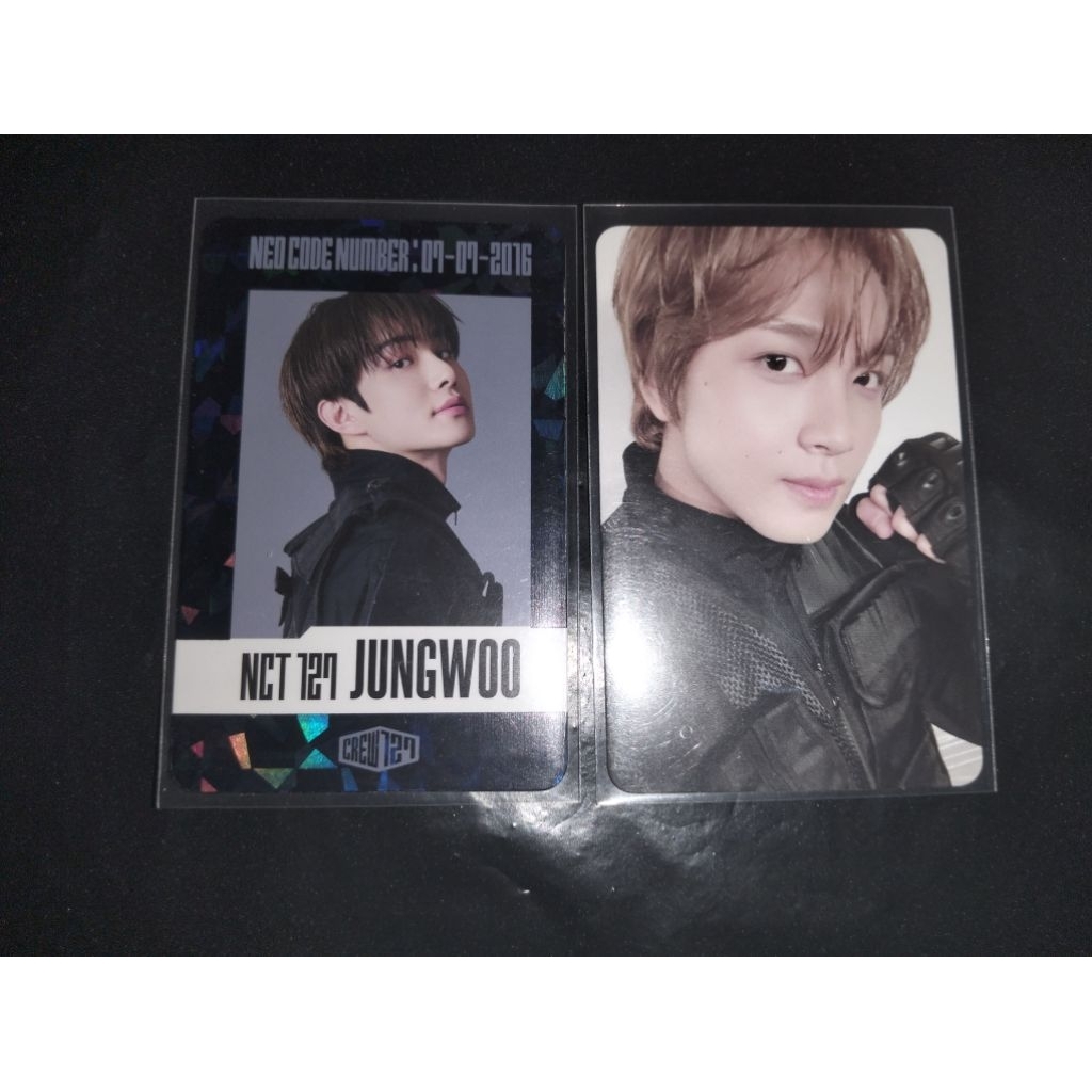 Trading card nct 127 unsealed - Haechan selca and Jungwoo special trading card