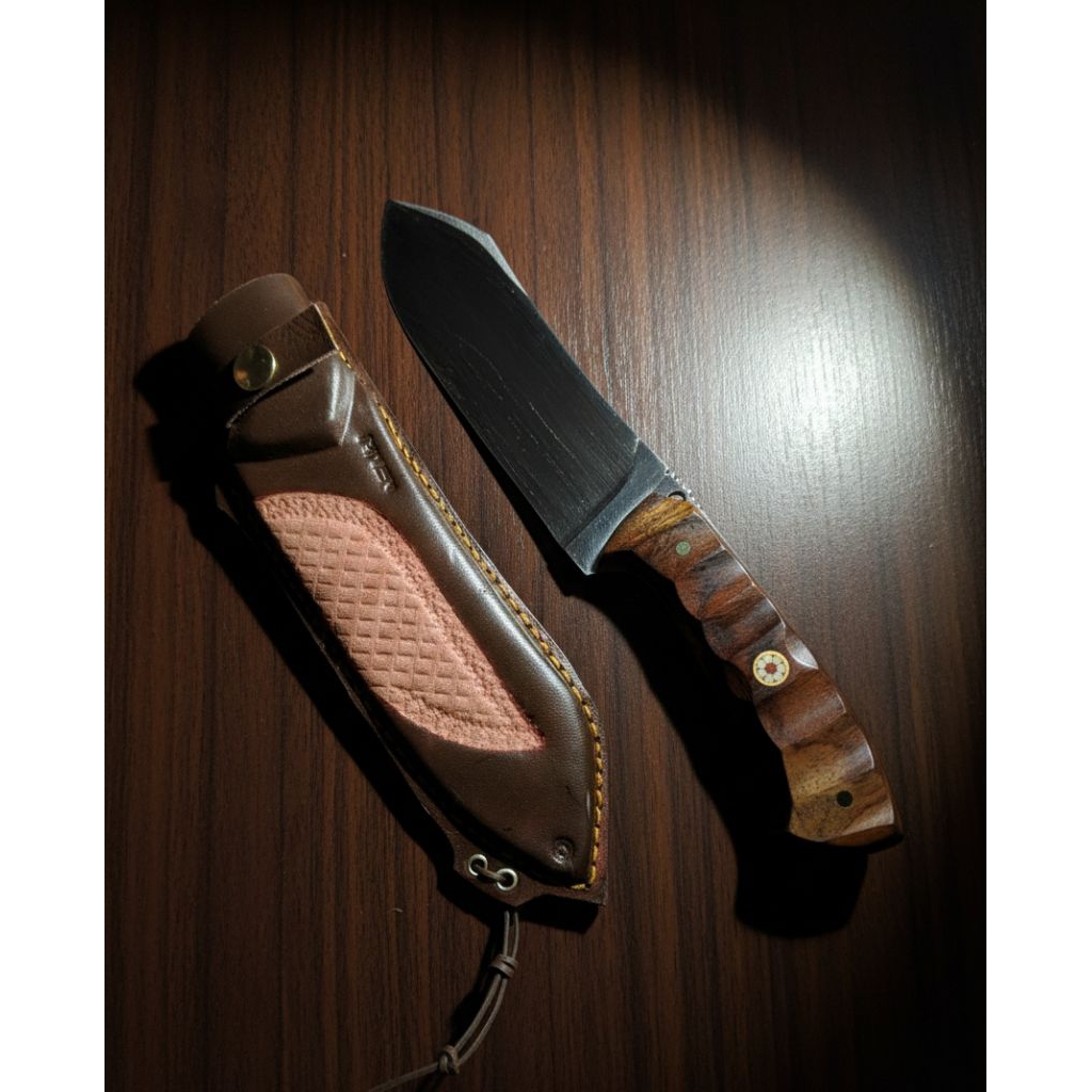 pisau bushcraft baja hss