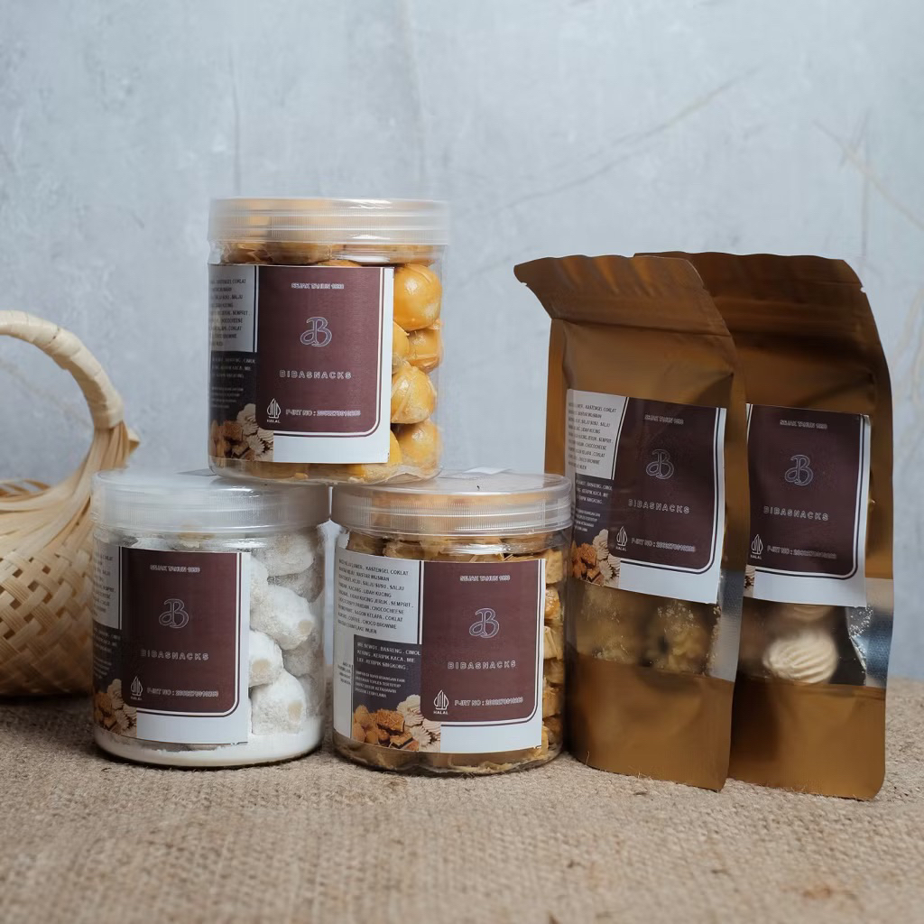 KUE LEBARAN PROMO 3 Toples + 2 Pouch ( KUE KASTENGEL, SALJU SUSU, NASTAR KEJU, POUCH SEMPRIT & SAGU)