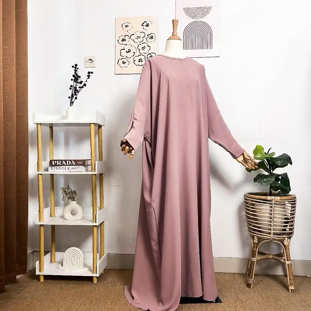 VVGC TSURAYYA ONESET BILQIS L DAN FK KHADIJAH L dusty pink mazen anti uv