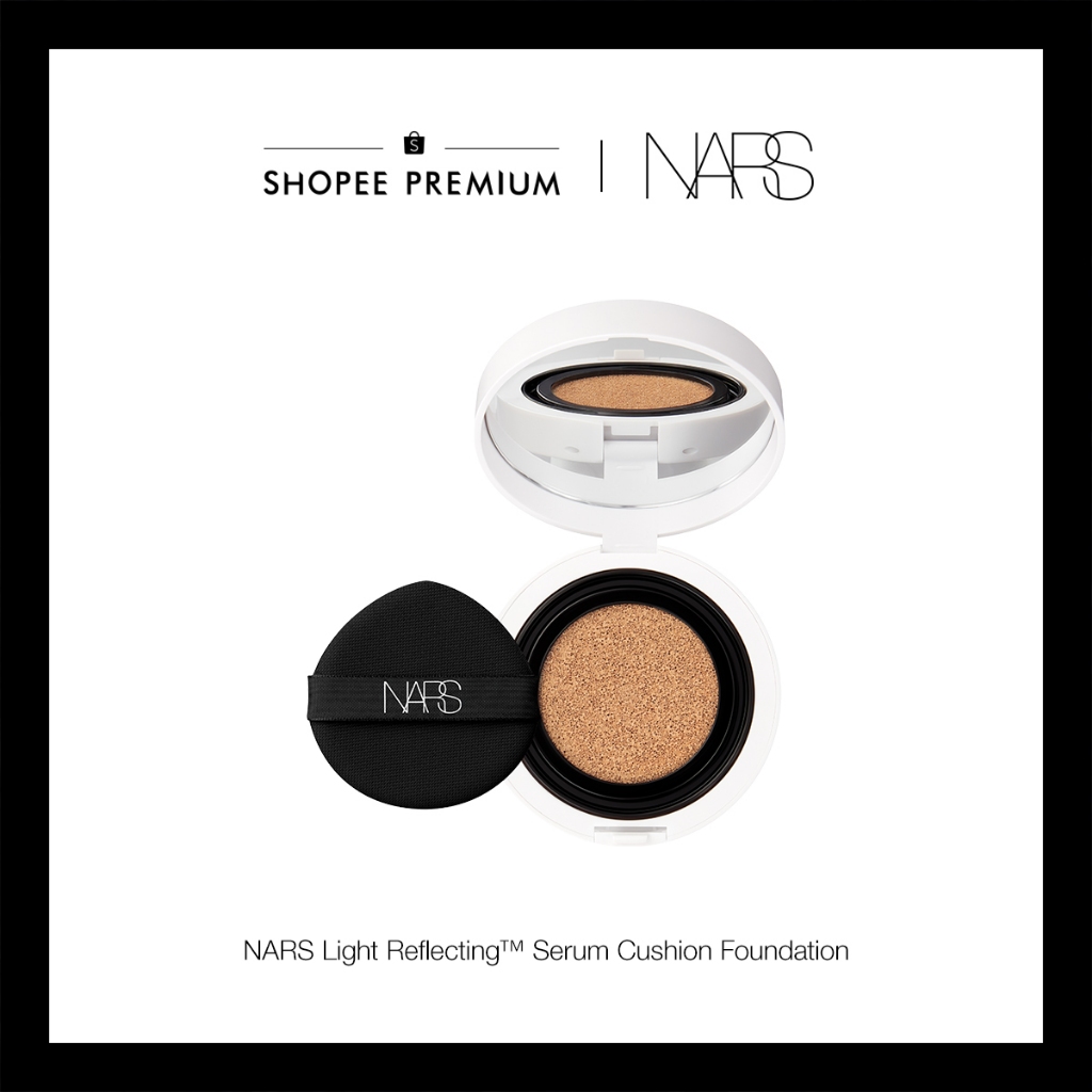 NARS Light Reflecting™ Serum Cushion Foundation Spf 42/Pa++ (Refill) - Hasil akhir yang natural dan 