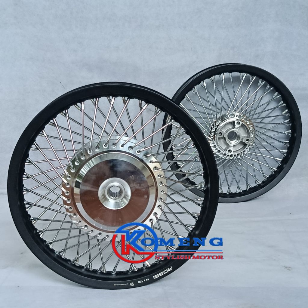 velg jari-jari ring 14 scoopy/vario 110/beat/genio siap pasang