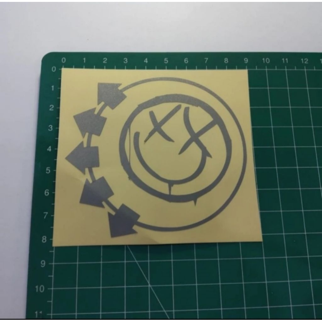 stiker cutting blink 182