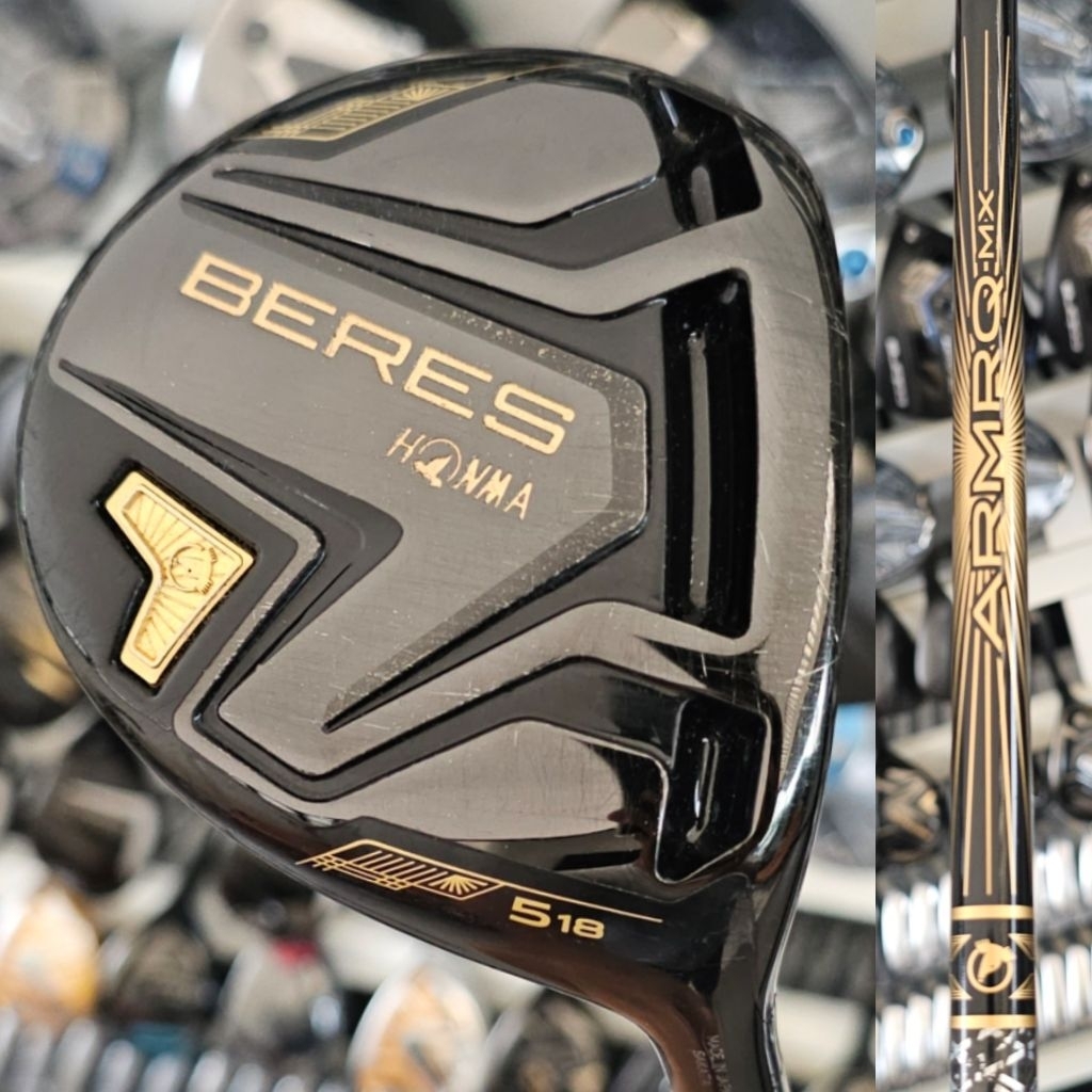 NO HEADCOVER Stick Stik Golf FAIRWAY WOOD 5 HONMA BERES BLACK 2022