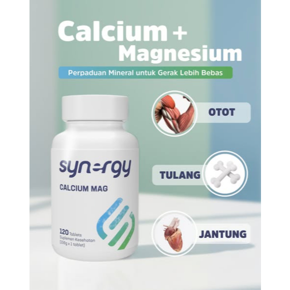 Suplemen Tulang CALCIUM MAG Synergy
