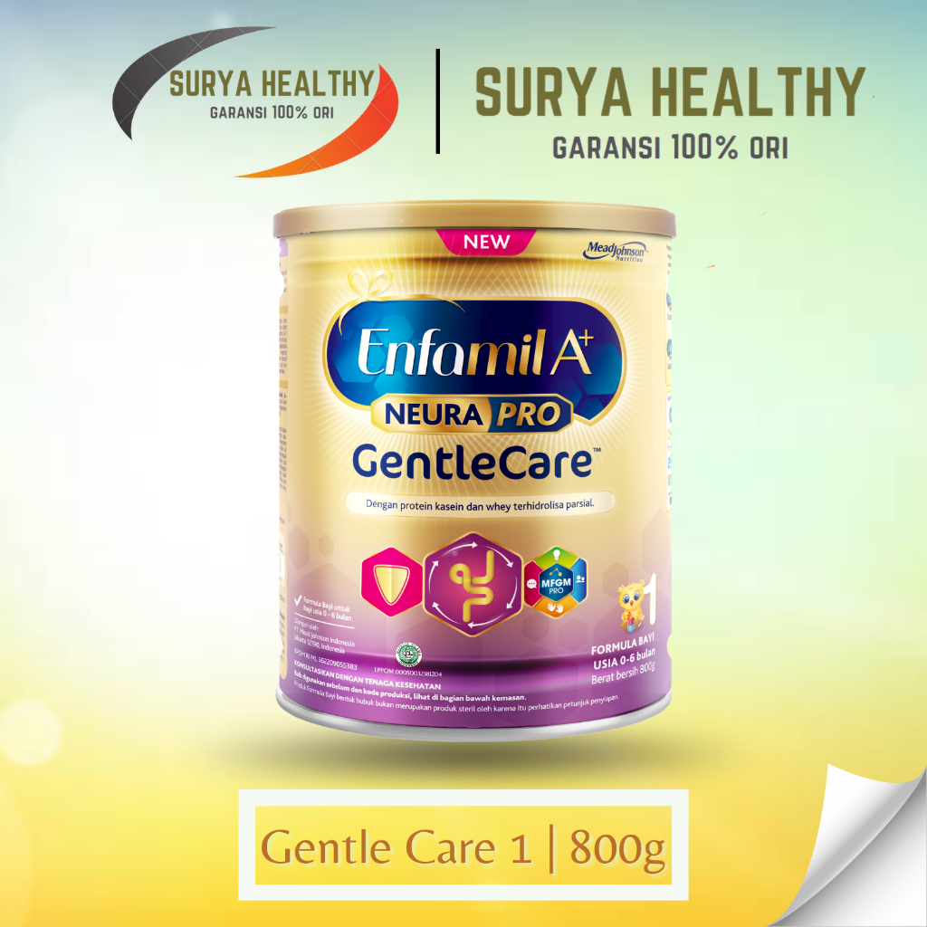 ENFAMIL GENTLE CARE 0-6 BULAN SUSU FORMULA 800 GRAM