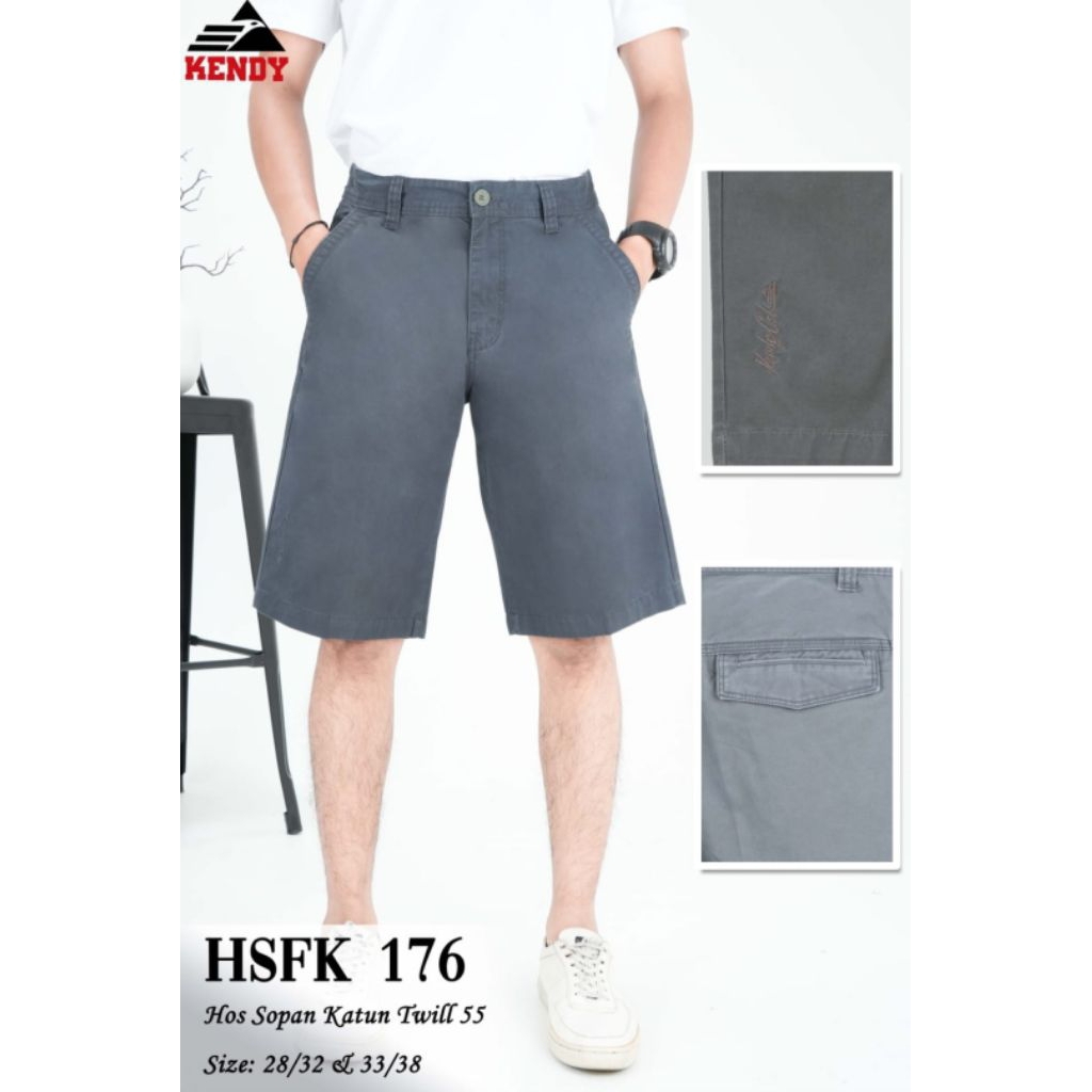 celana kendy pendek pria original kendy | celana pendek kendy 27-38