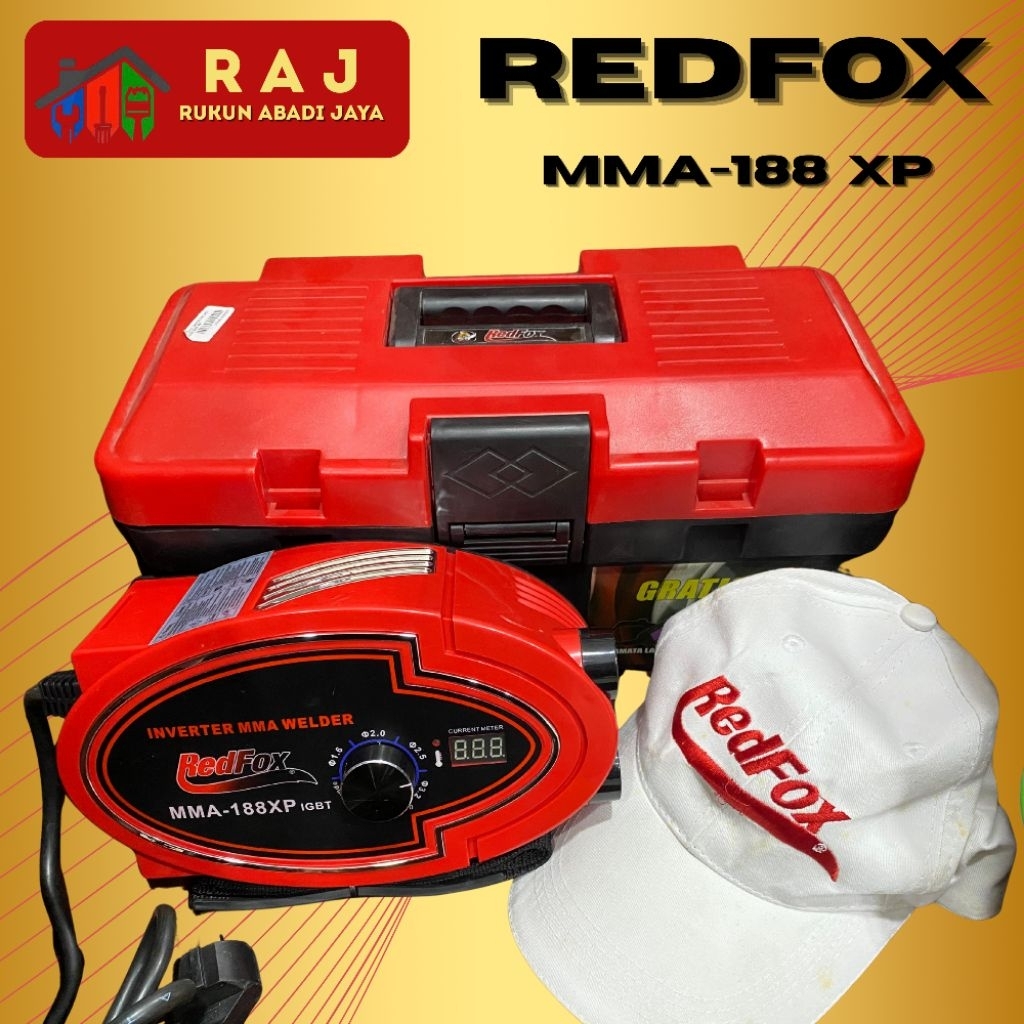 REDFOX Inverter Las MMA - 188 XP