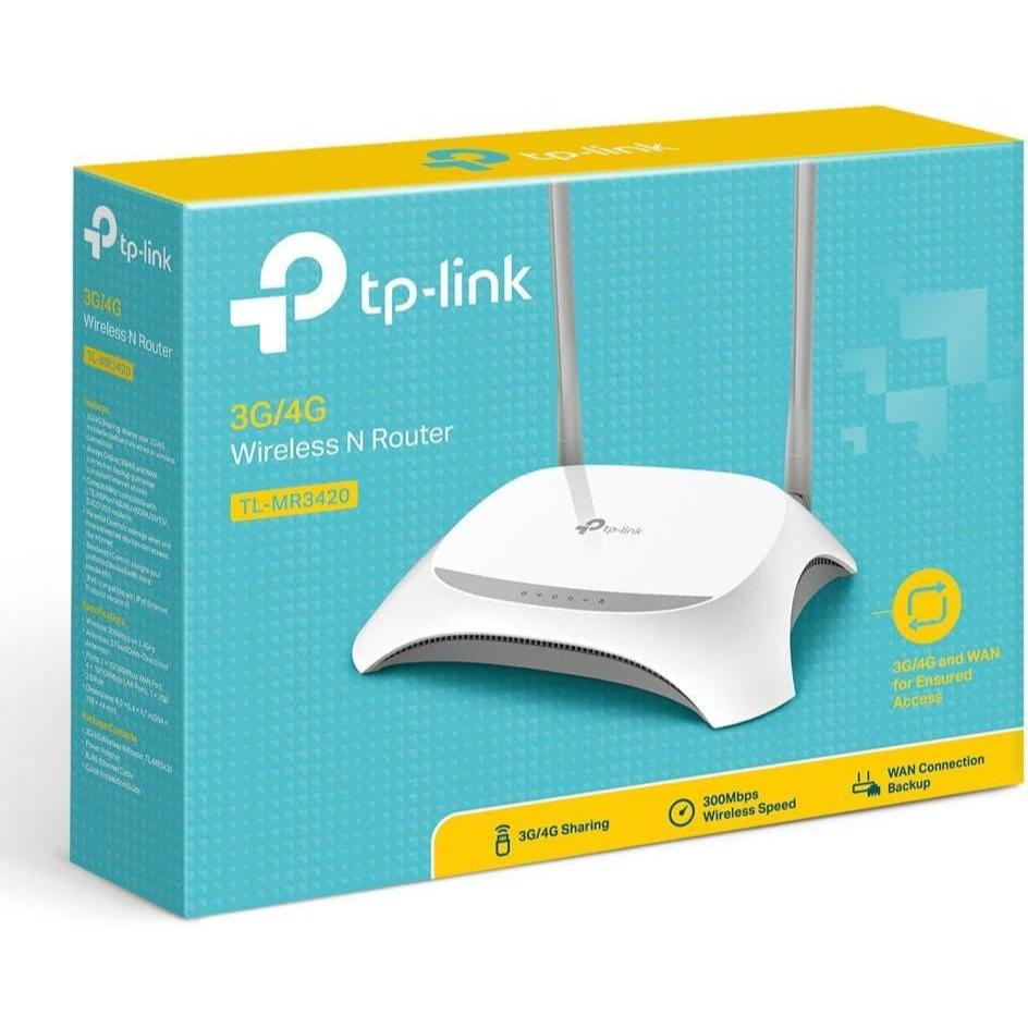 TPLINK TL-MR 3420 MR3420 3G/4G Wireless N Router TP Link 3420 Modem