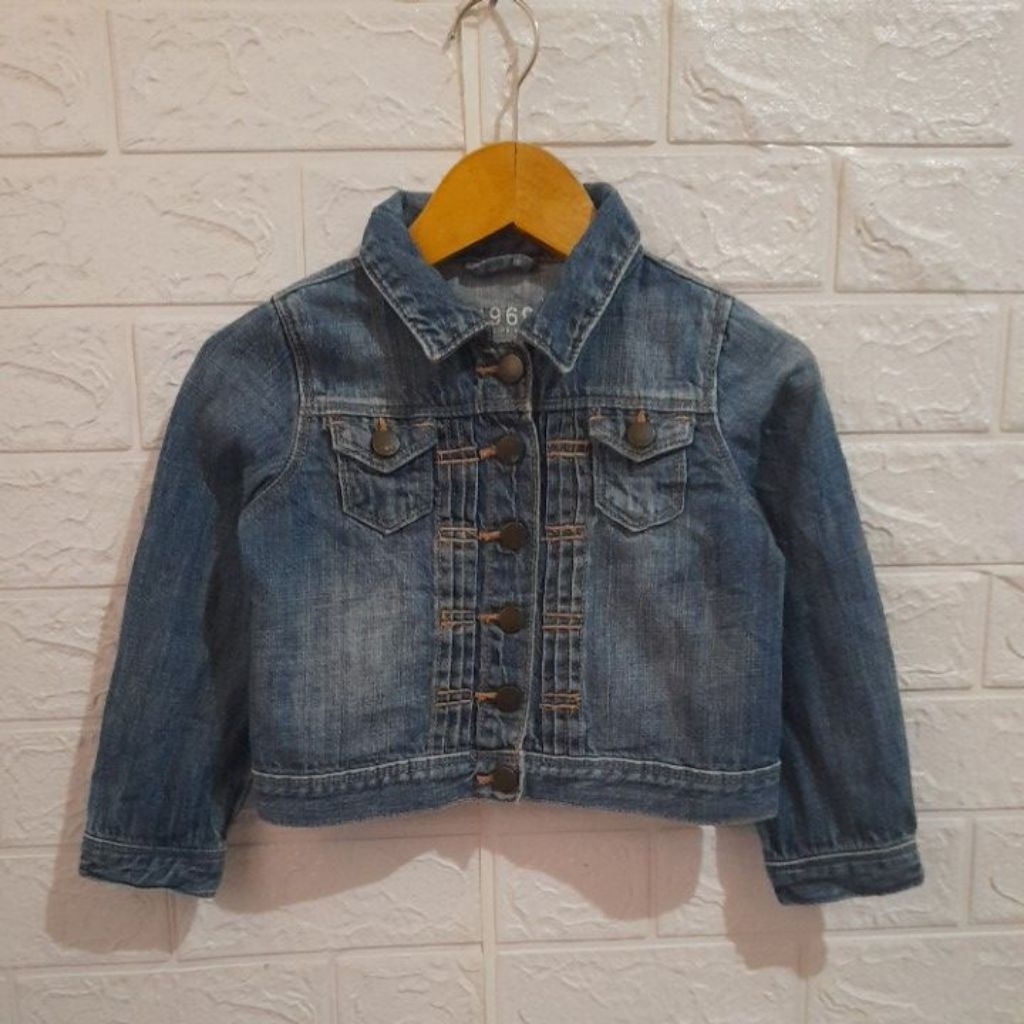 Jacket jeans crop babyGAP size 3T/LD 64 P 31