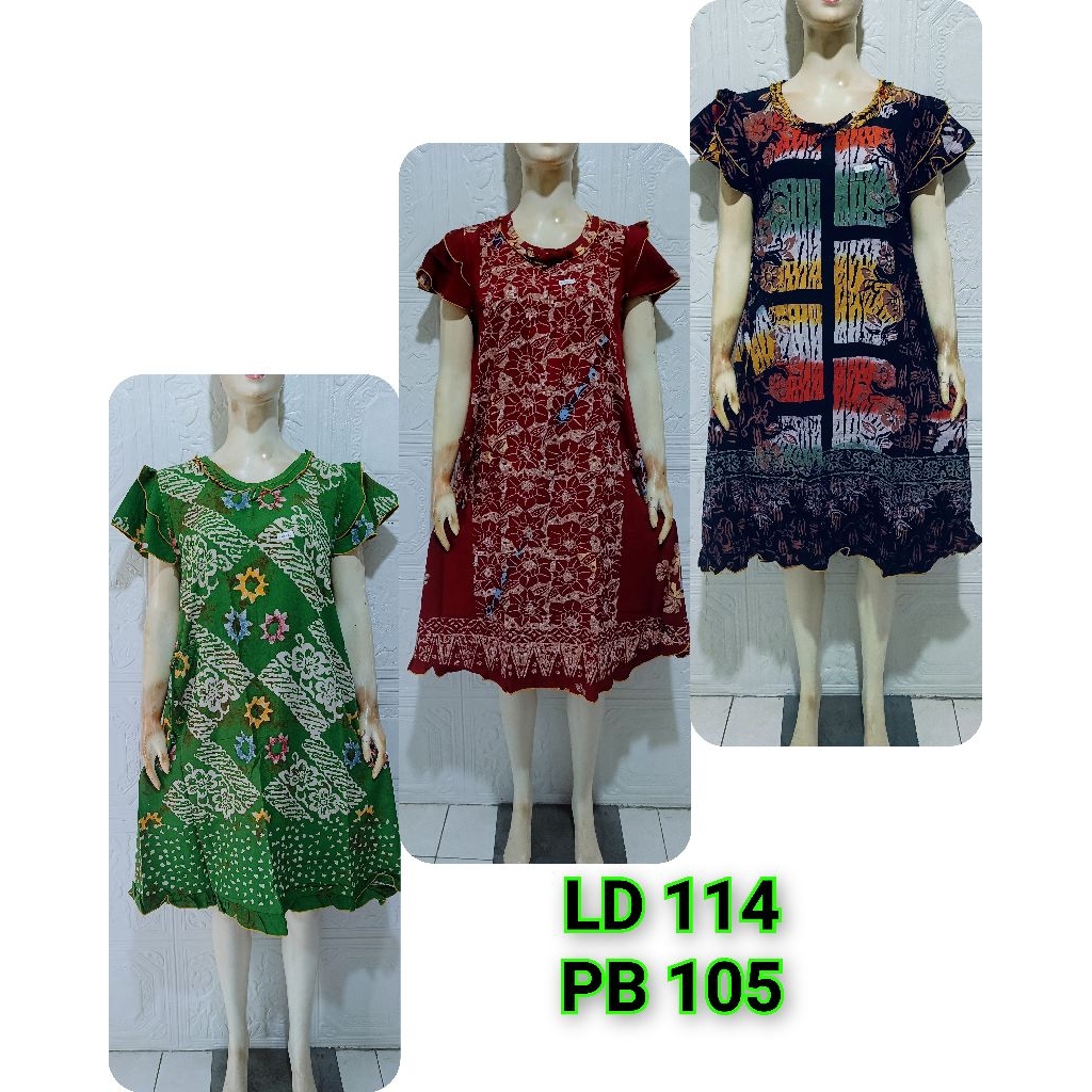 DASTER BATIK KEMBANG CETAK PREMIUM PRIMADONA