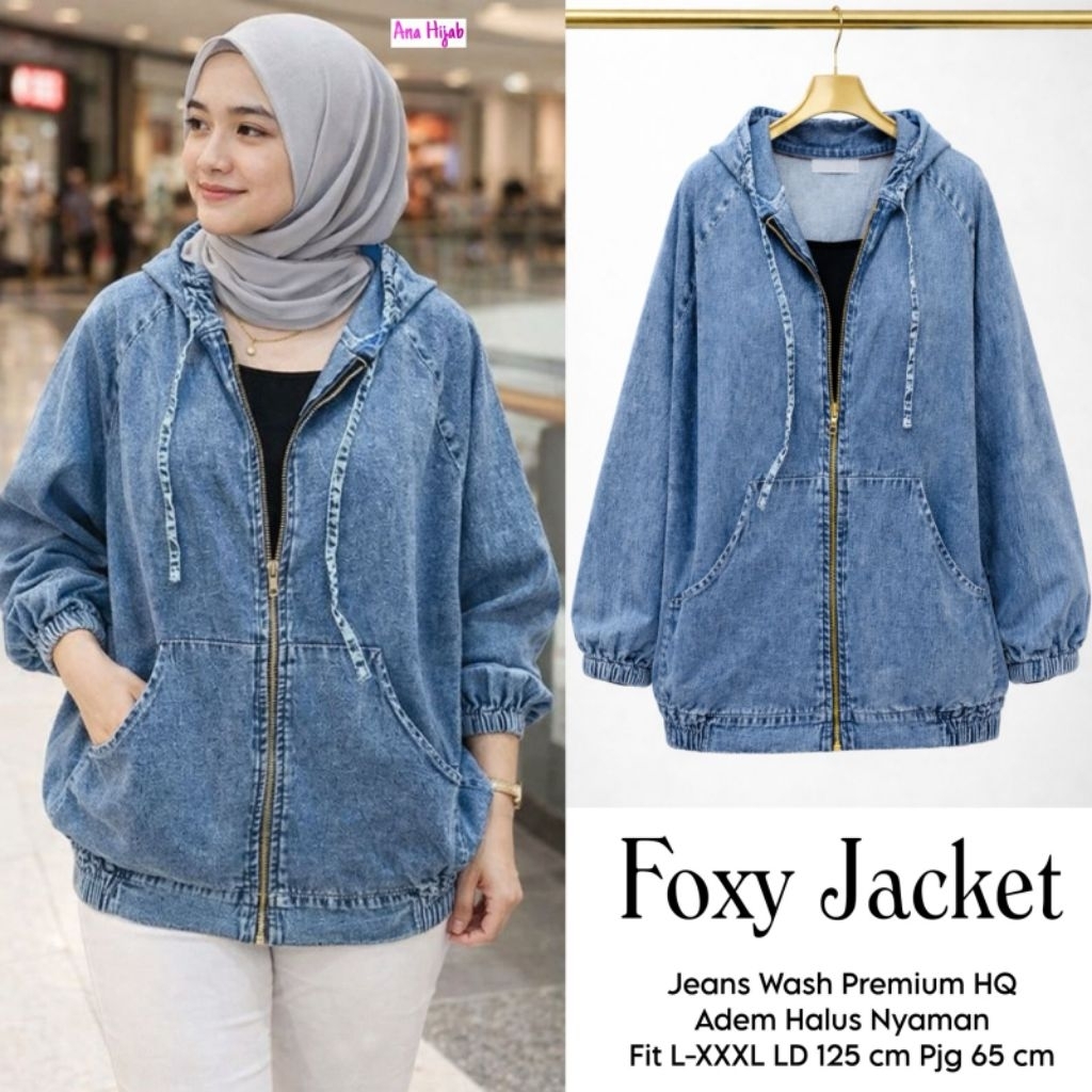 Foxy Melta Kenzo Jacket by Anna hijab Jacket Jeans Best Seller