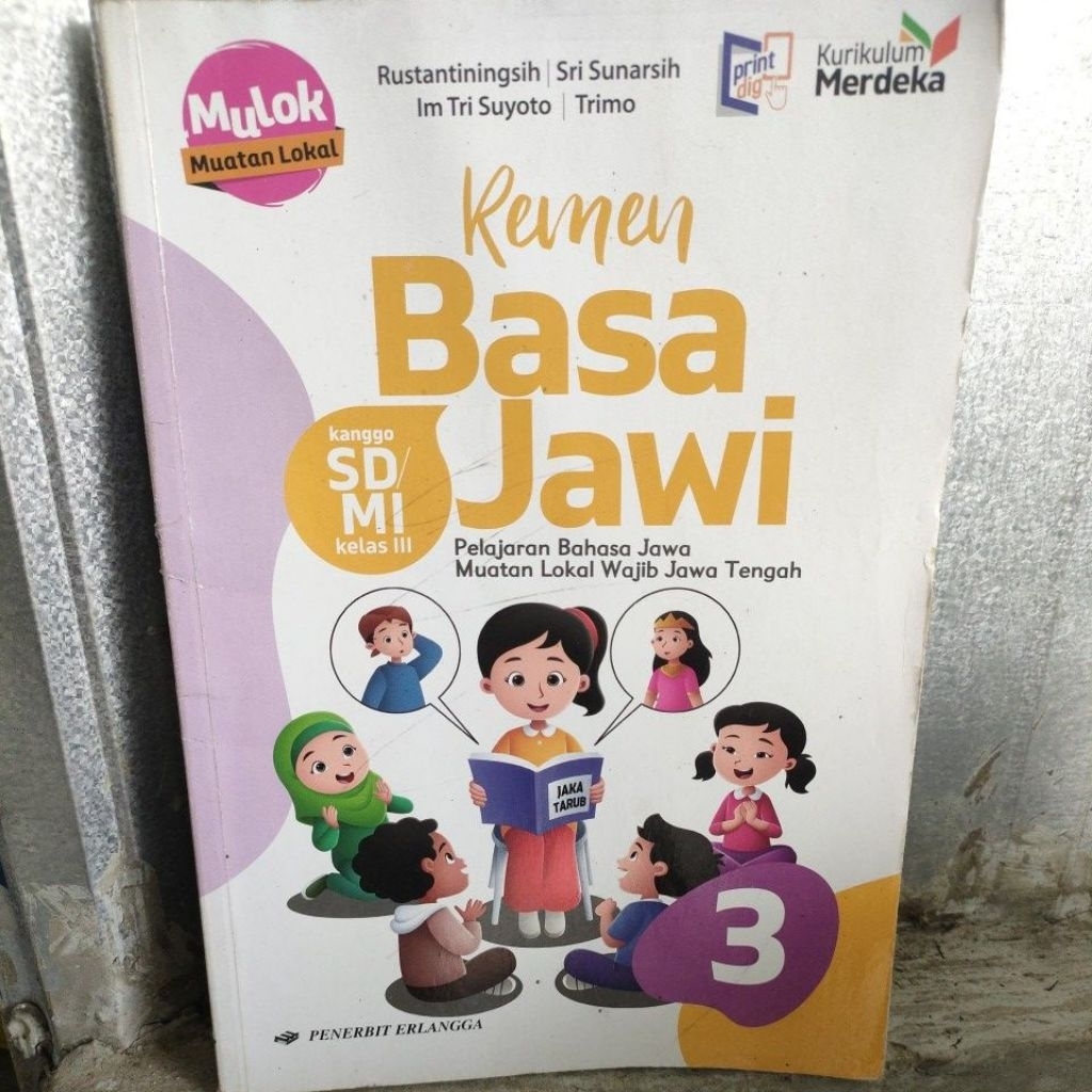 remen basa jawi kelas 3 sd pelajaran bahasa jawa muatan lokal wajib jaea tengah