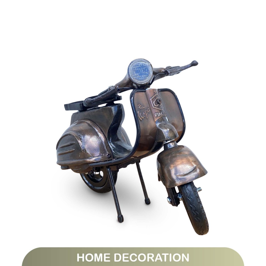Miniatur Vespa Klasik Vintage, Pajangan Dekorasi Unik