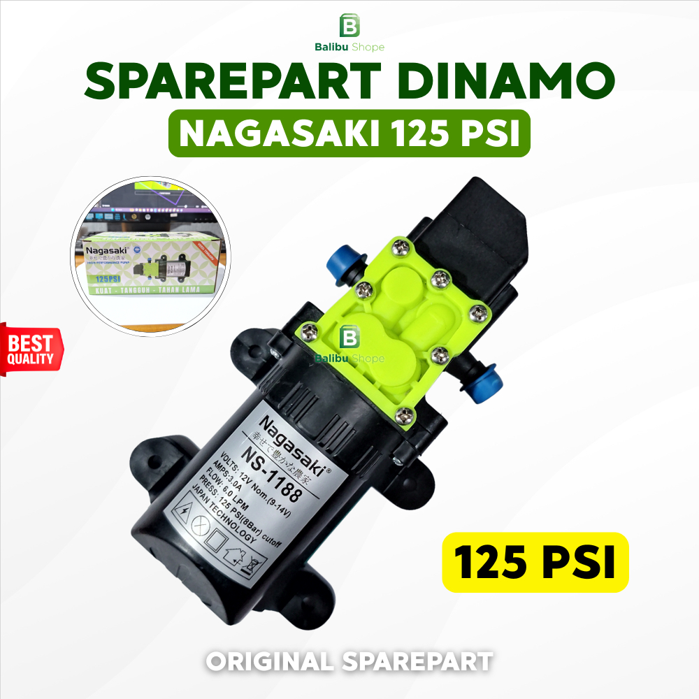 Sprayer Elektrik Nagasaki Nagawa Dinamo 125 PSI