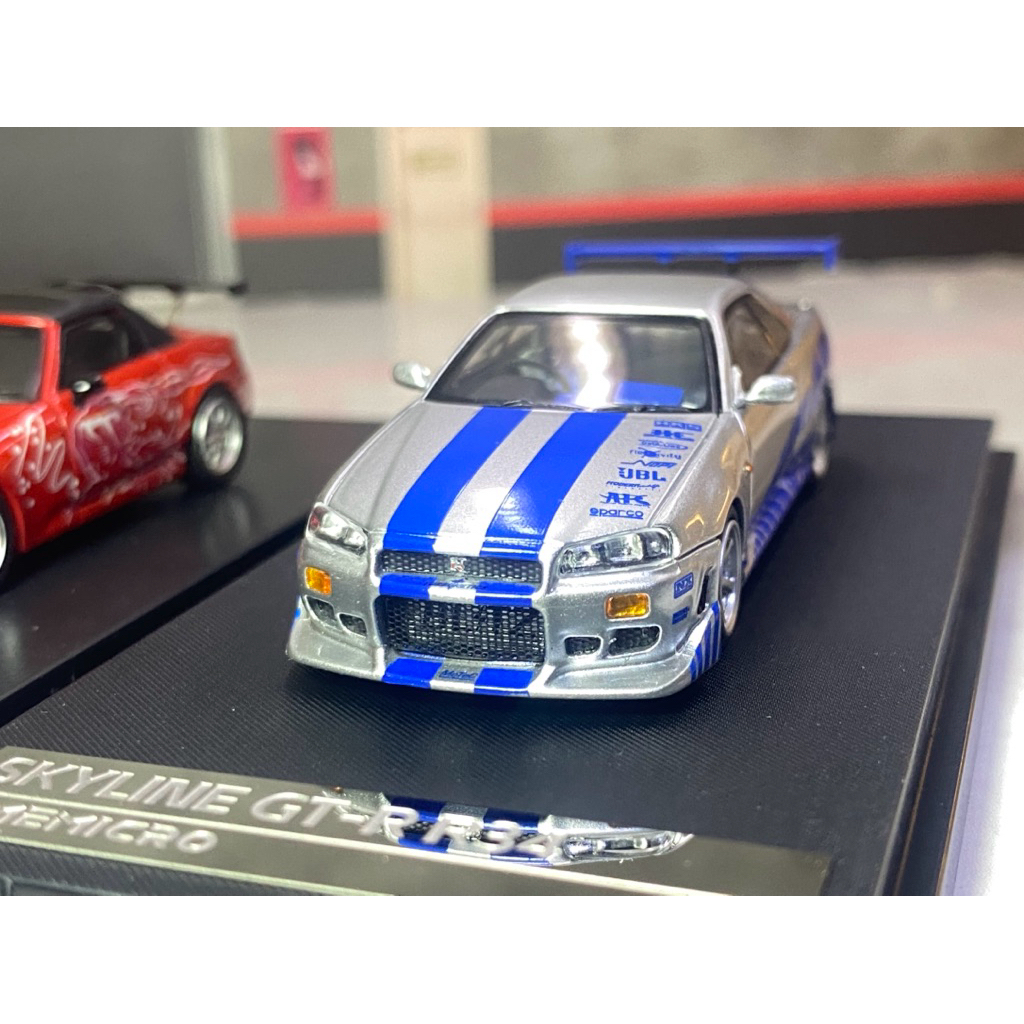 Time micro R35 Skyline Fast&Furious Brian Unseal Mulus