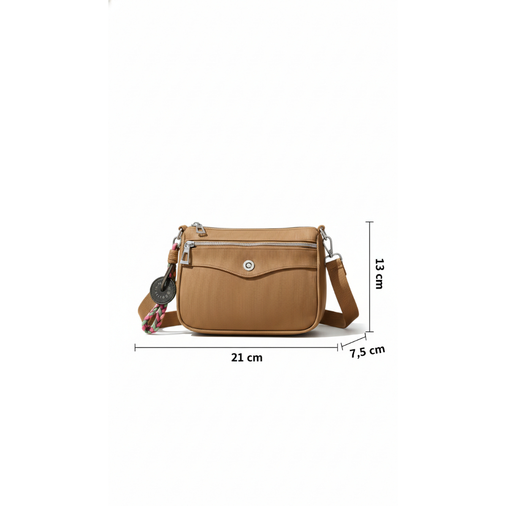 [ZARA] SIGHMON - Tas Selempang Wanita FREE GANTUNGAN Crossbody Bag