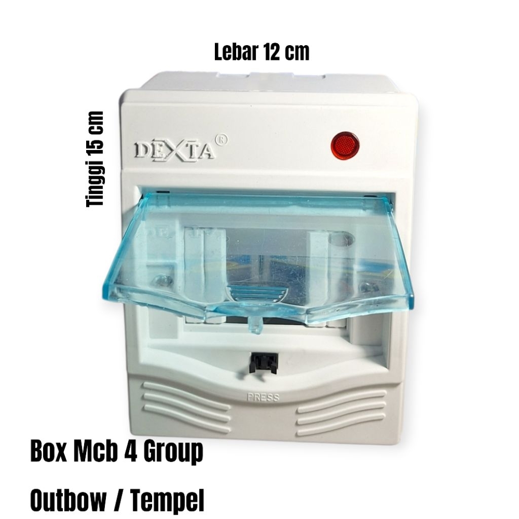 Box Mcb 4 Group Outbow Tempel/inbow DEXTA New