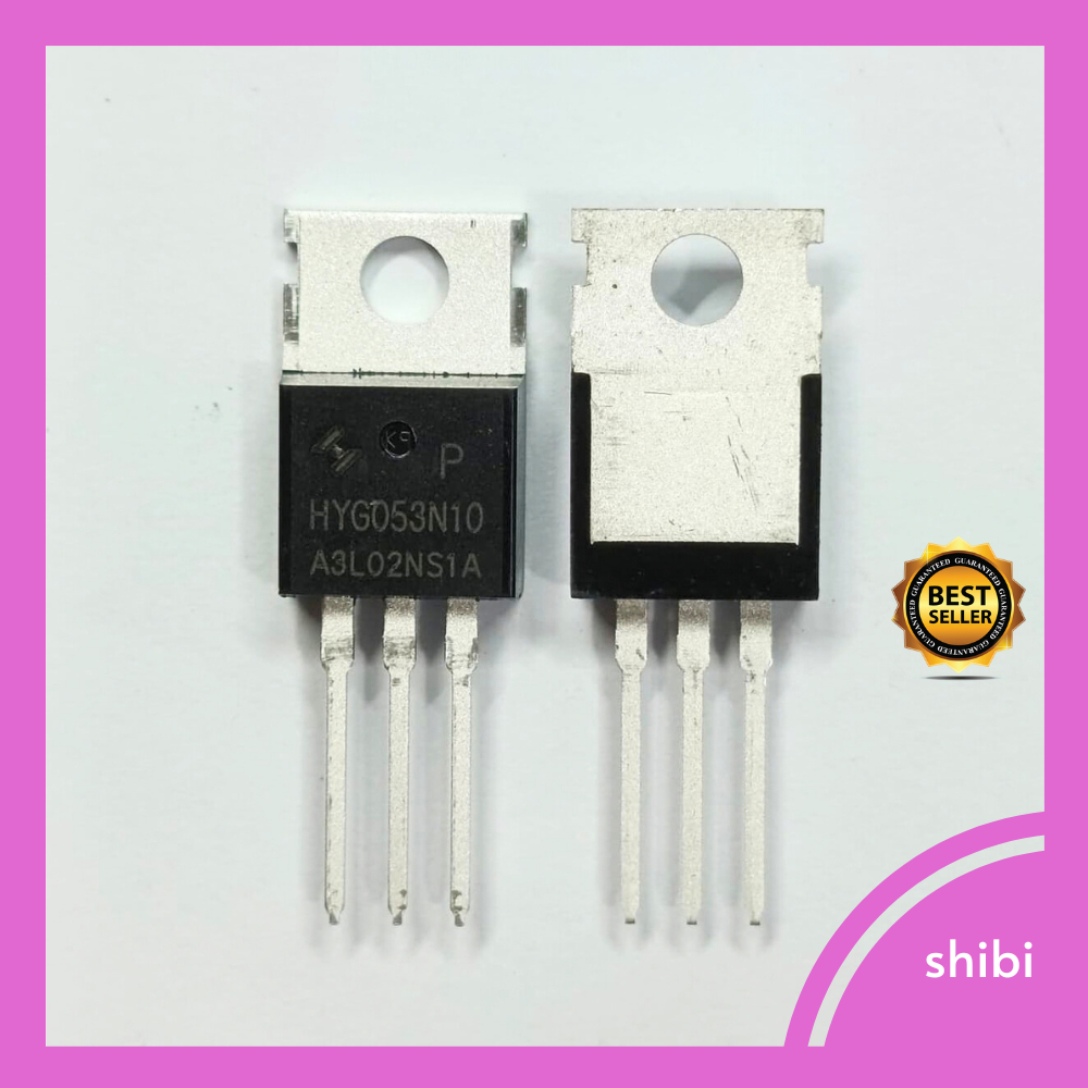 MOSFET HYG053N10NS1P 4.8mR 100V 120A 187W PENGGANTI HY3410P BARU GARANSI