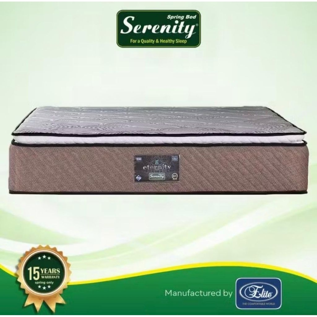 elite serenity eternity 160 x 200 kasur spring bed