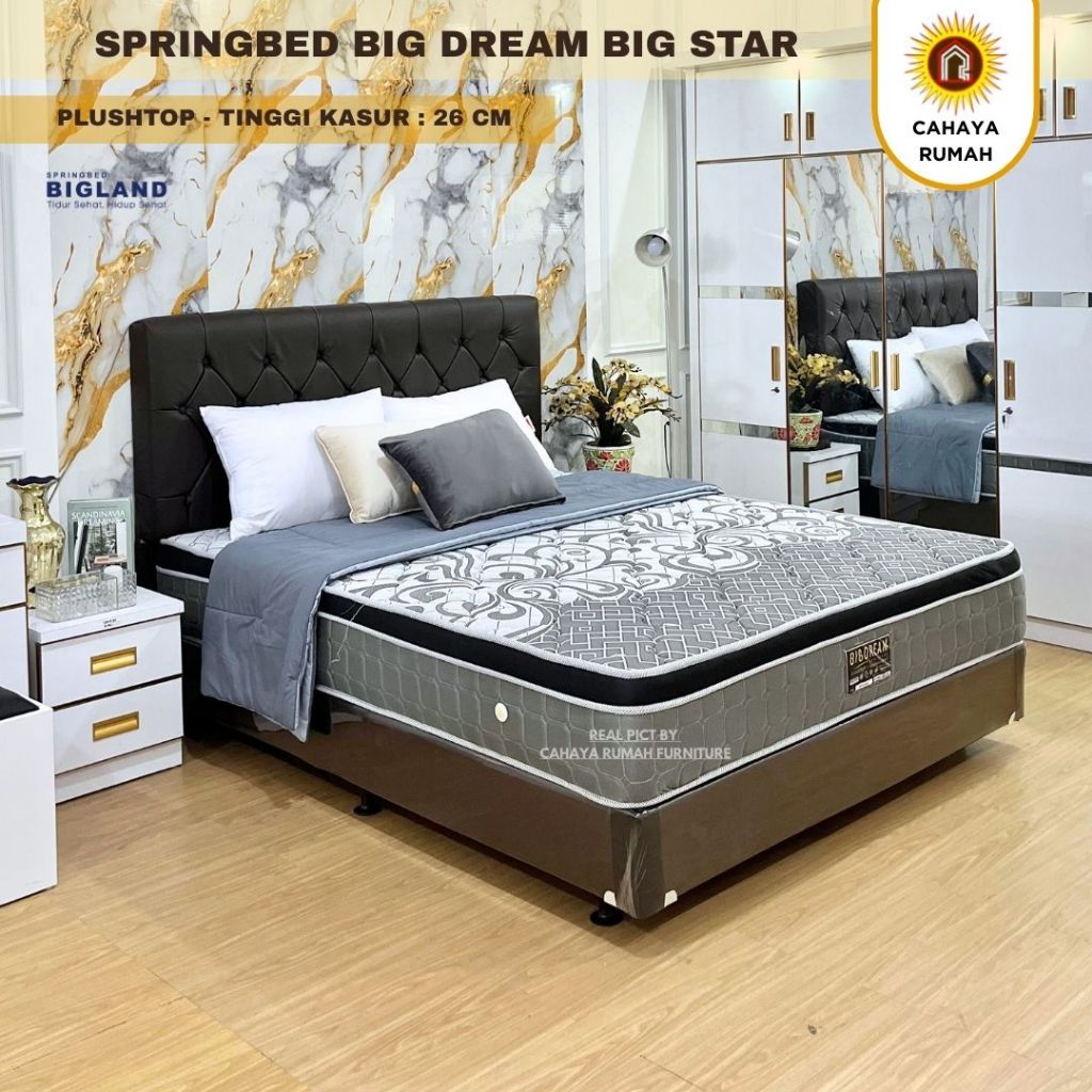 Cahaya Rumah Jalan Baru - Springbed Bigland Big Dream Big Star - Full Set - Dipan