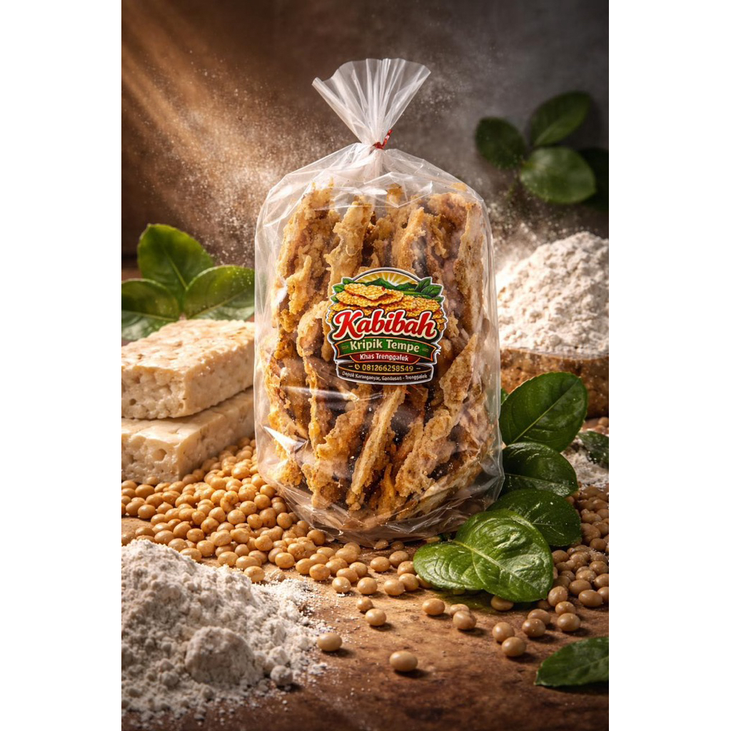 KRIPIK TEMPE KHAS TRENGGALEK KABIBAH