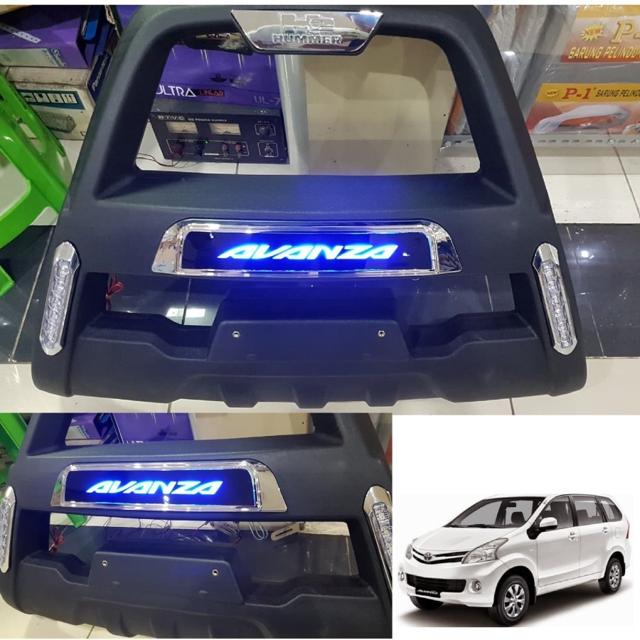 Tanduk Depan Bemper/ Variasi Tanduk Depan Mobil Toyota All New Avanza