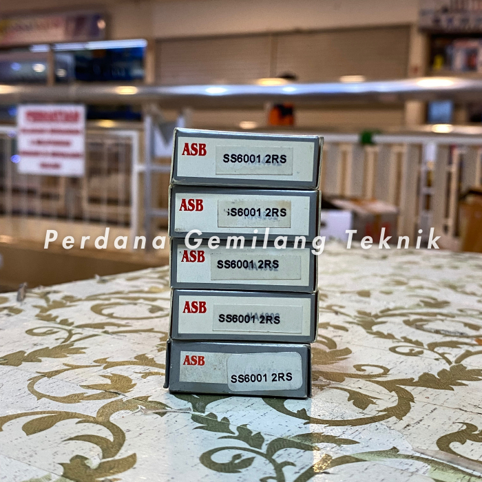 Stainless Steel Ball Bearing SS-6001-2RS ASB | Bearing Stainless 6001-2RS ASB | Stainless Bearing SS