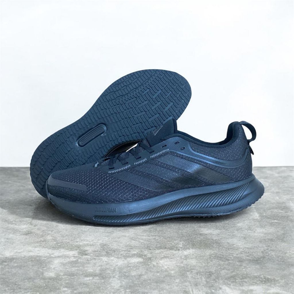 Sepatu Adidas running, Sepatu Adidas Original, Sepatu Running, Runblaz Full Black