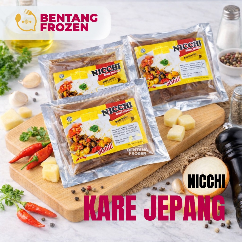 Nicchi Bumbu Kare Jepang 100gr / Kare Ayam / Kare Sapi / Kare Jamur