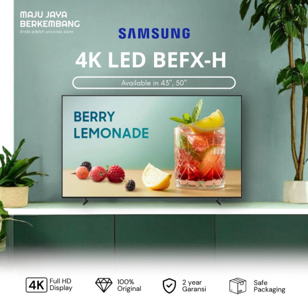 SAMSUNG BE43FX-H / LH43BEFHVG BEFX-H Smart Monitor TV 4K 43 inch