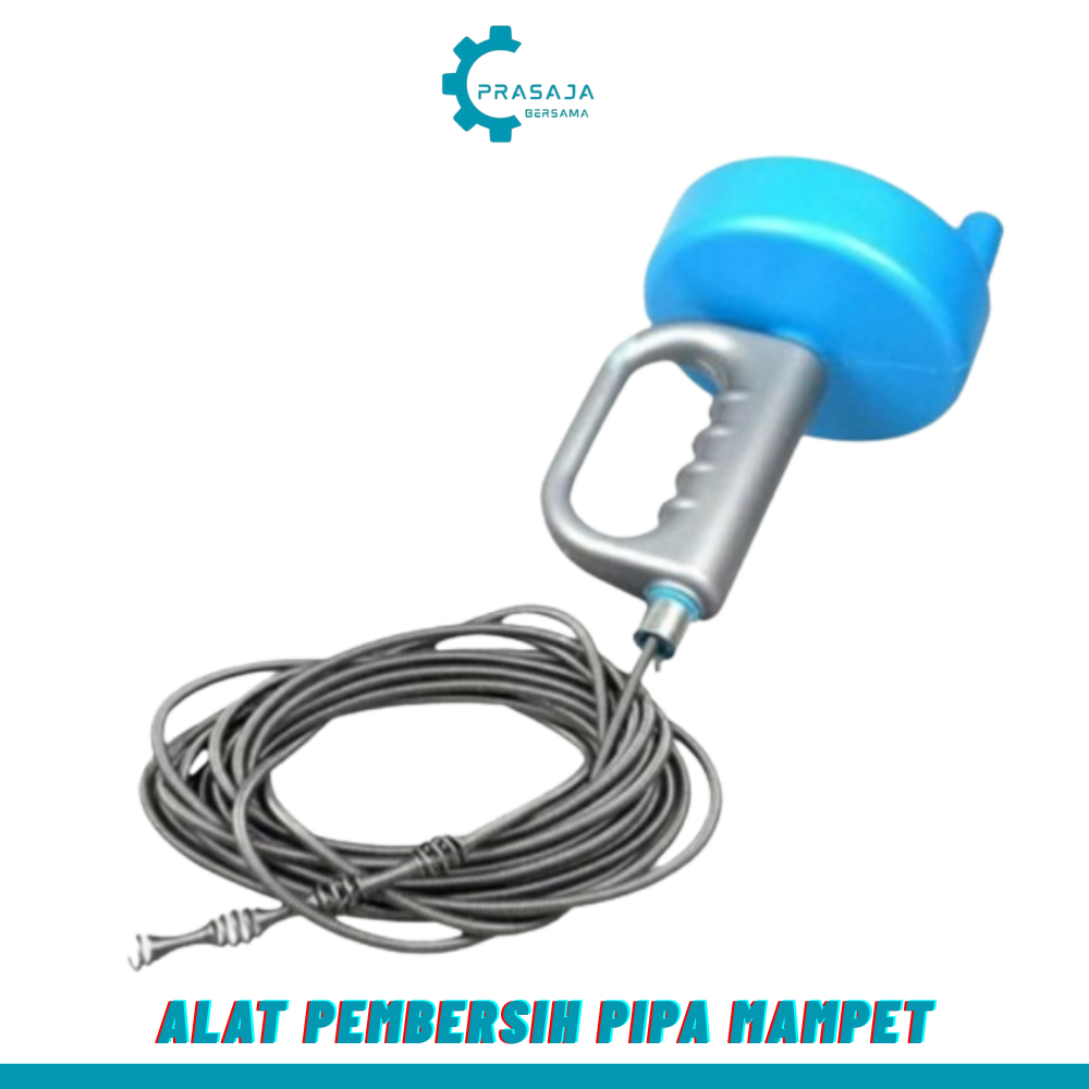 Alat Pembersih Saluran Pipa Mampet Pipe Cleaner 10 M Kawat ular sling pembersih saluran pipa mampet