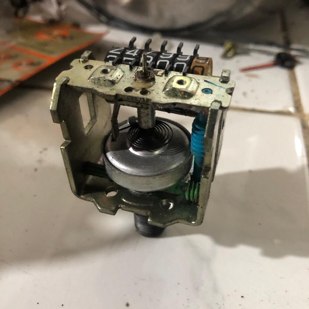 mesin speedometer kilometer km vespa excel original second