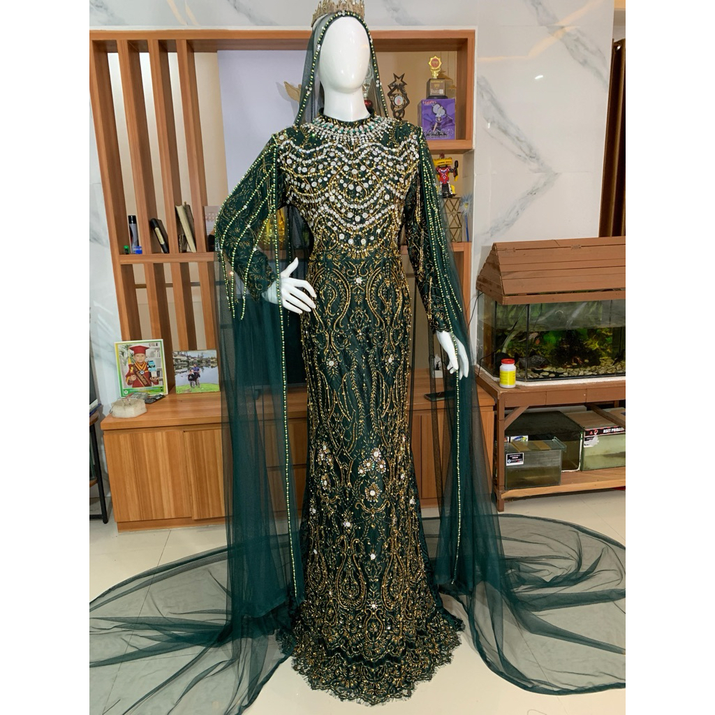 SLIM DRESS IJO BOTOL PREMIUM MEWAH