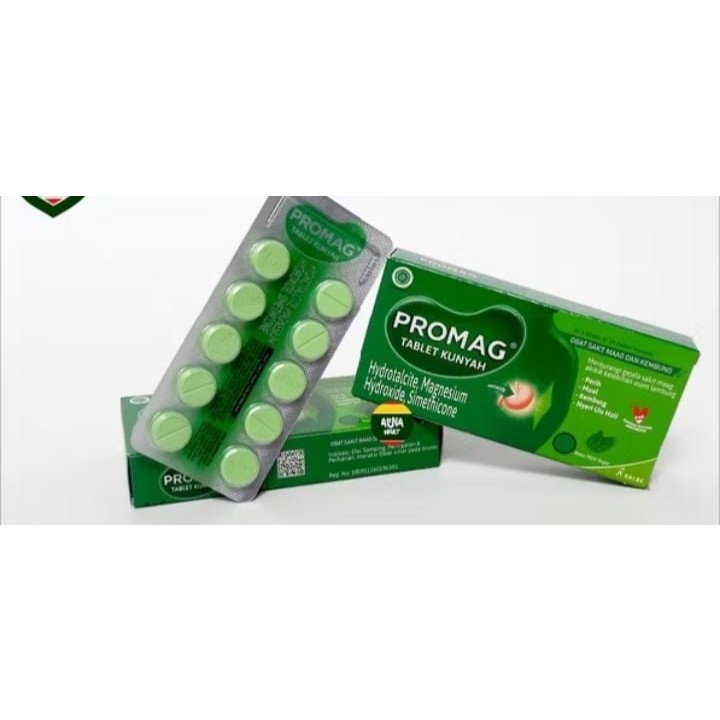 PROMAG Double Action Tablet 1 Box (3 Strips/30 Tablets)